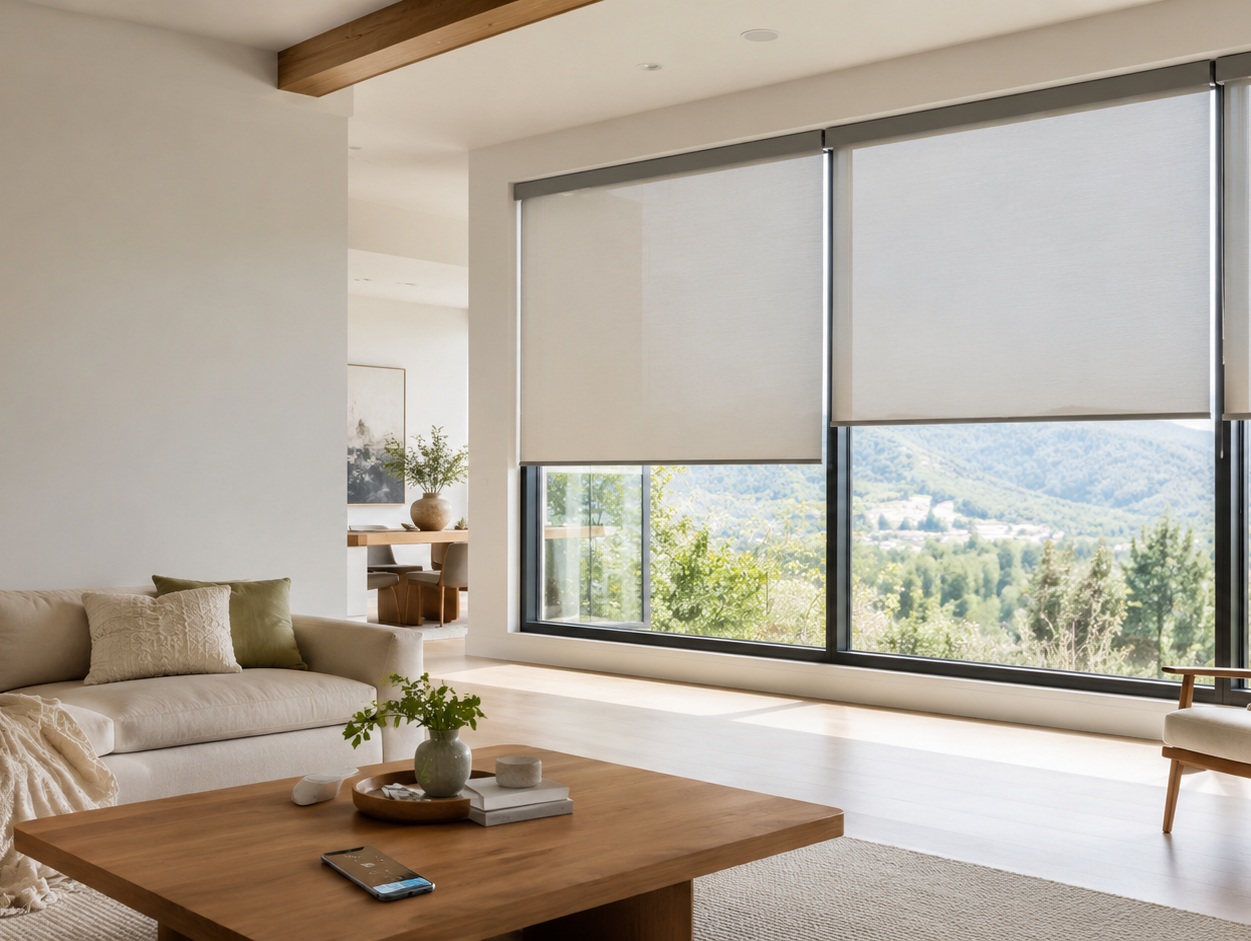 SenseBlinds Motorized Roller Shades Pros and Cons: Smart Control, Motor Options, and Buying Tips