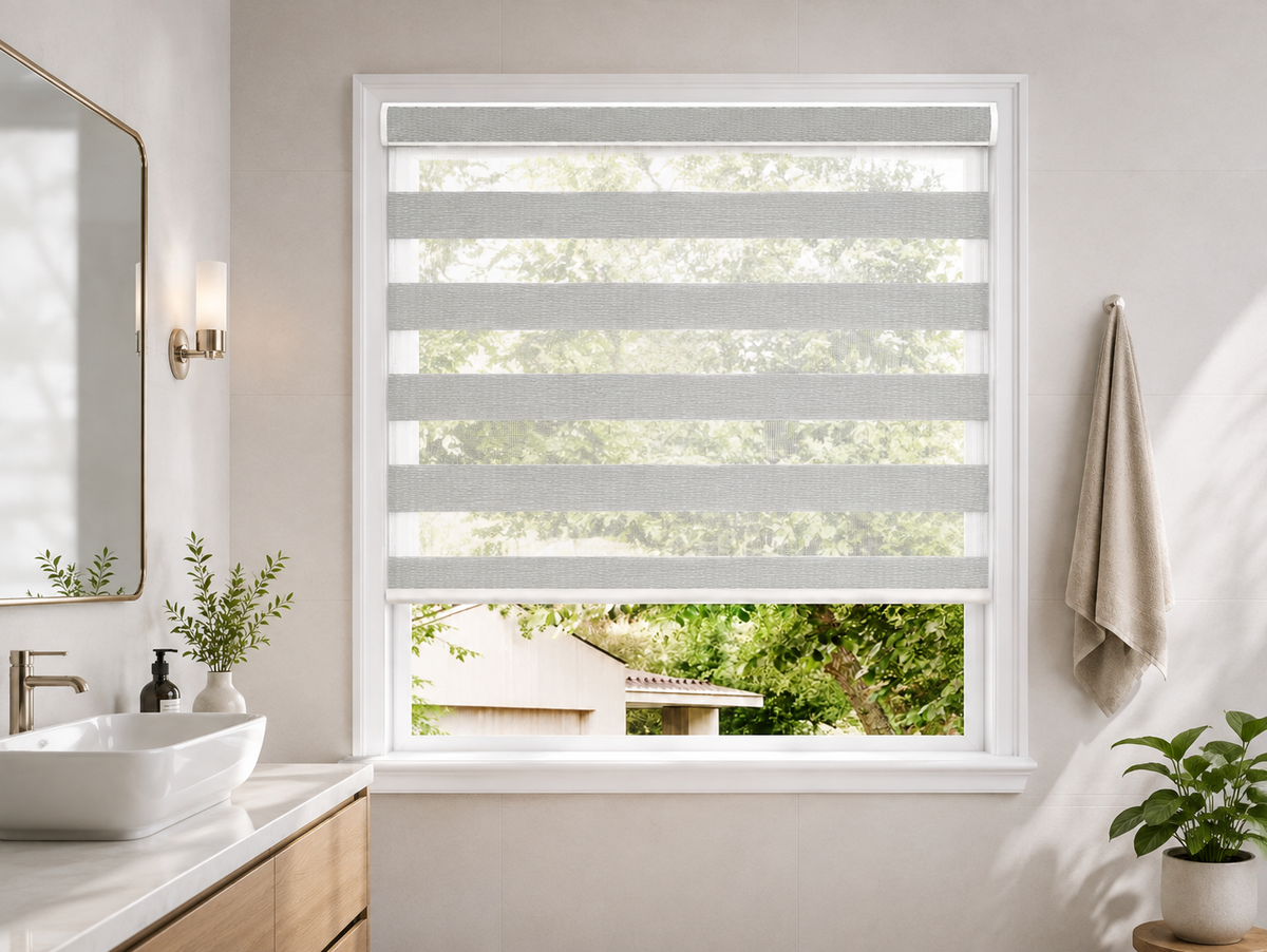 Do Zebra Shades Work in Bathrooms? The Definitive Guide to Moisture, Privacy & Style