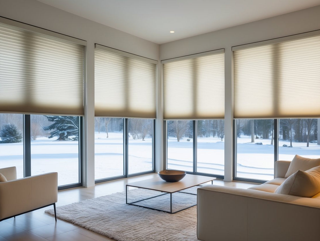 How Cellular Shades Trap Air and Cut Winter Heating Bills