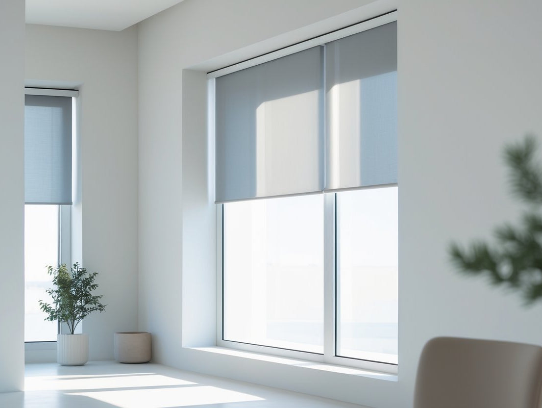 Minimalist Window Design: Achieving Clean Lines with Low-Profile Roller Shades