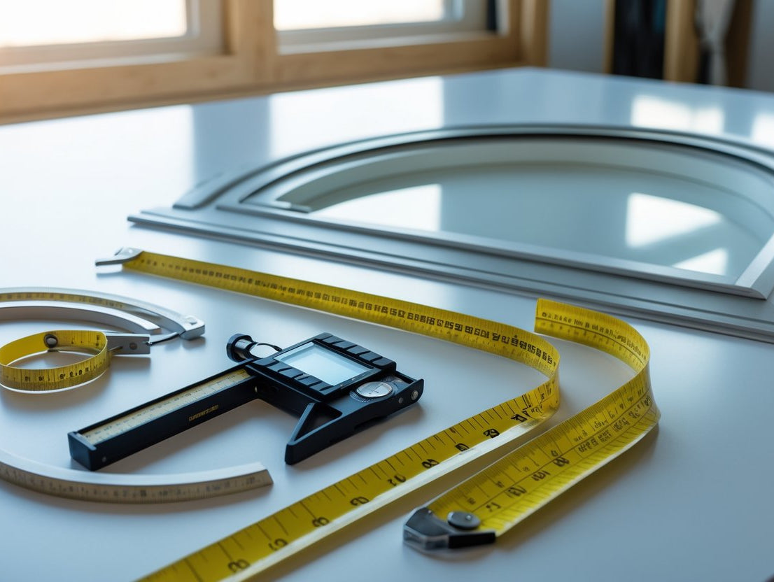 Measuring Arched and Round Windows: Templates, Tools, and Tolerances
