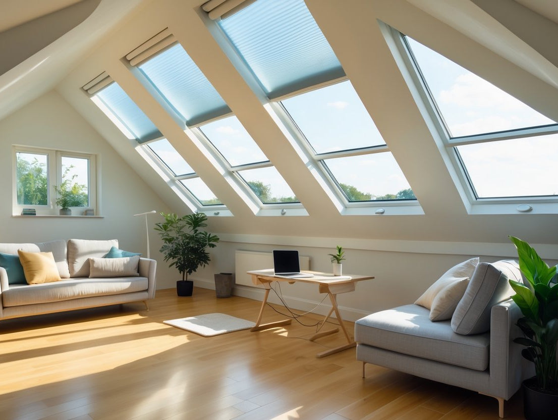 Attic Bonus Rooms: Cutting Radiant Heat With Reflective Roller Fabrics