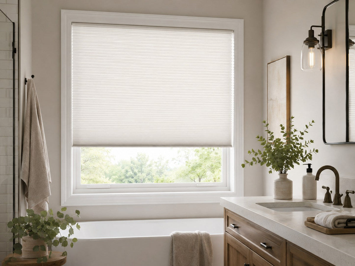 Are Cellular Shades Suitable for Bathrooms? Guide to Managing Moisture
