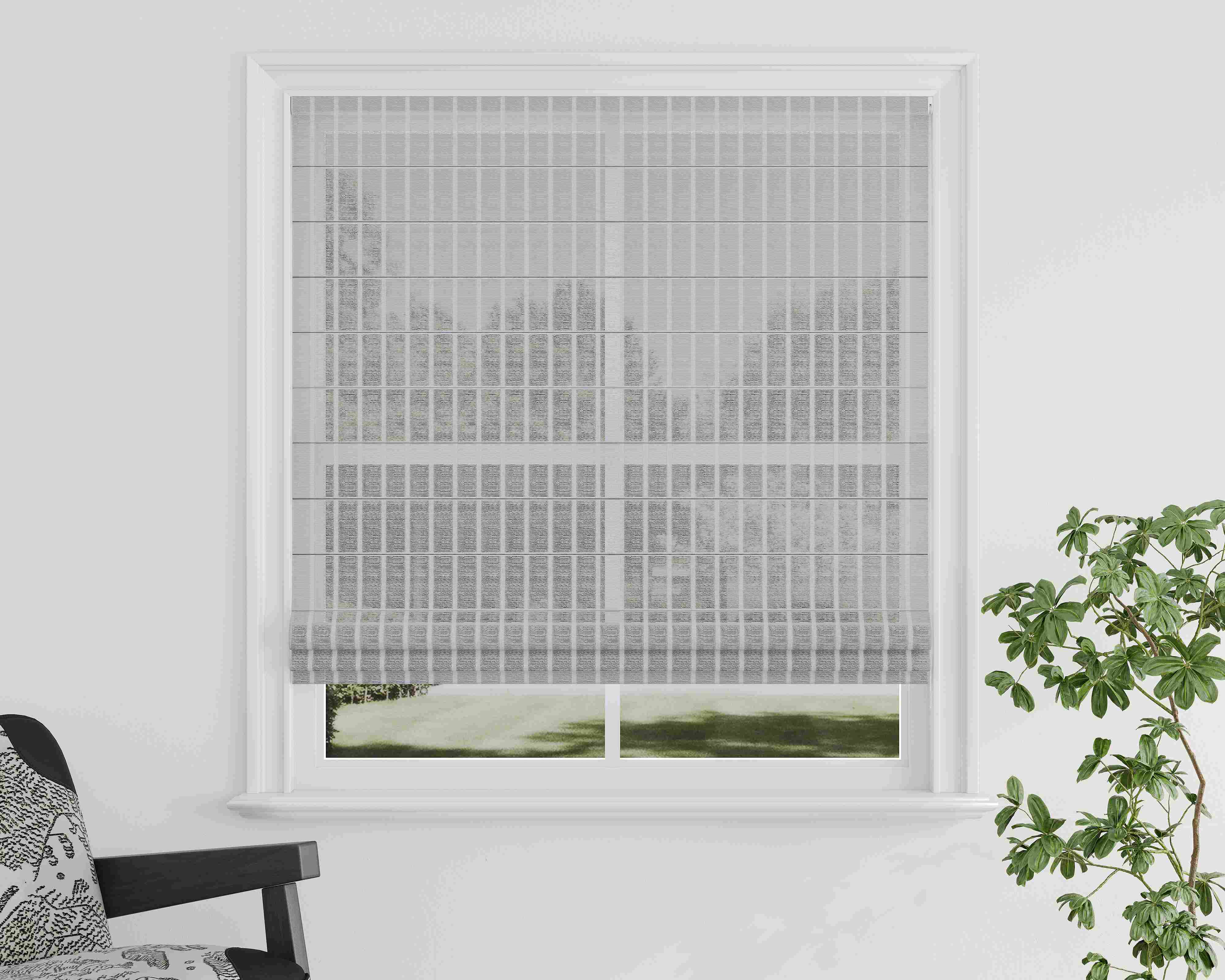 Dual roller blinds offering day and night light control