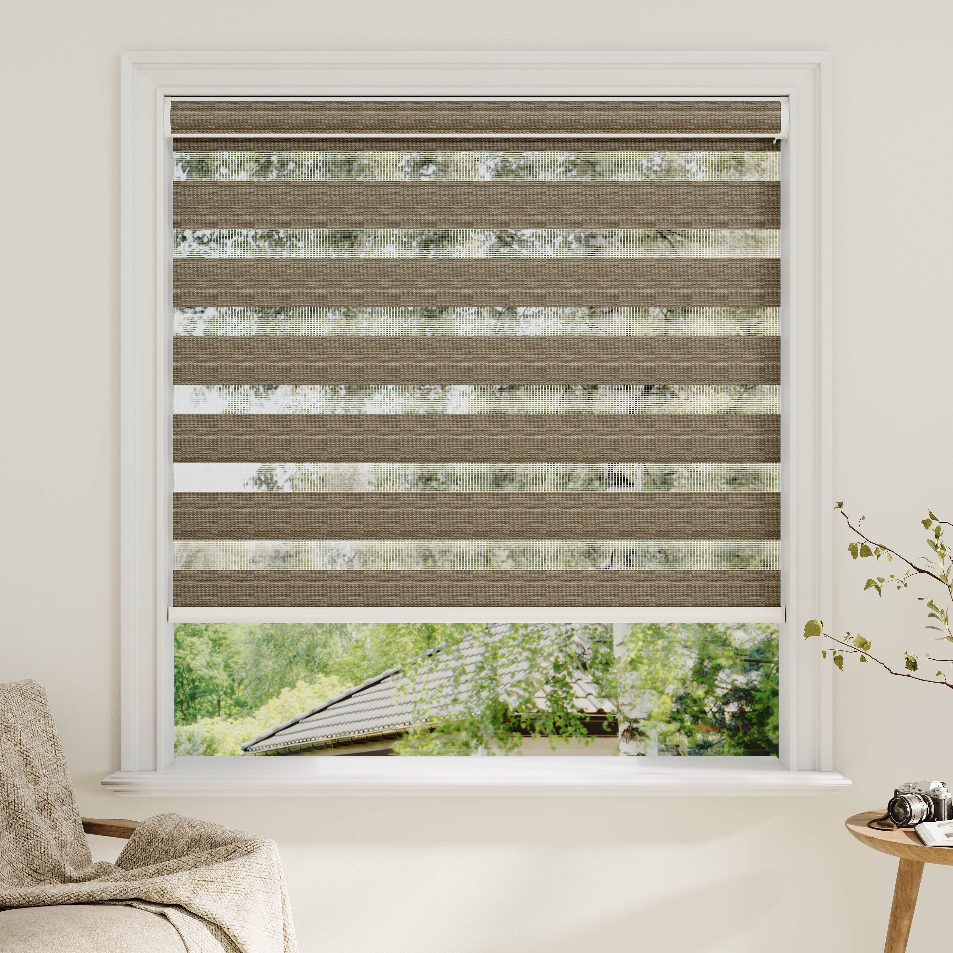 Room Darkening Zebra Shades