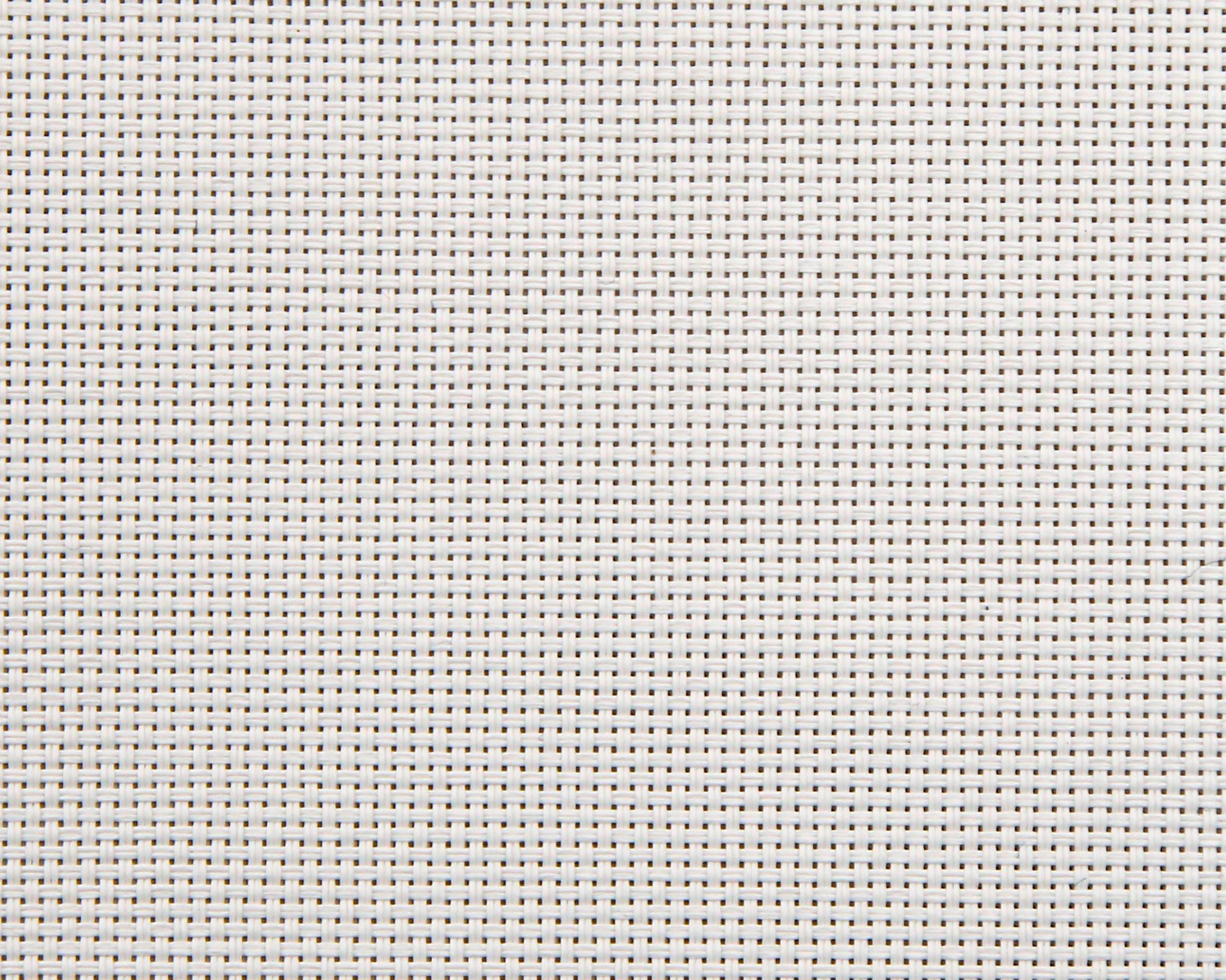 White grid pattern solar shades