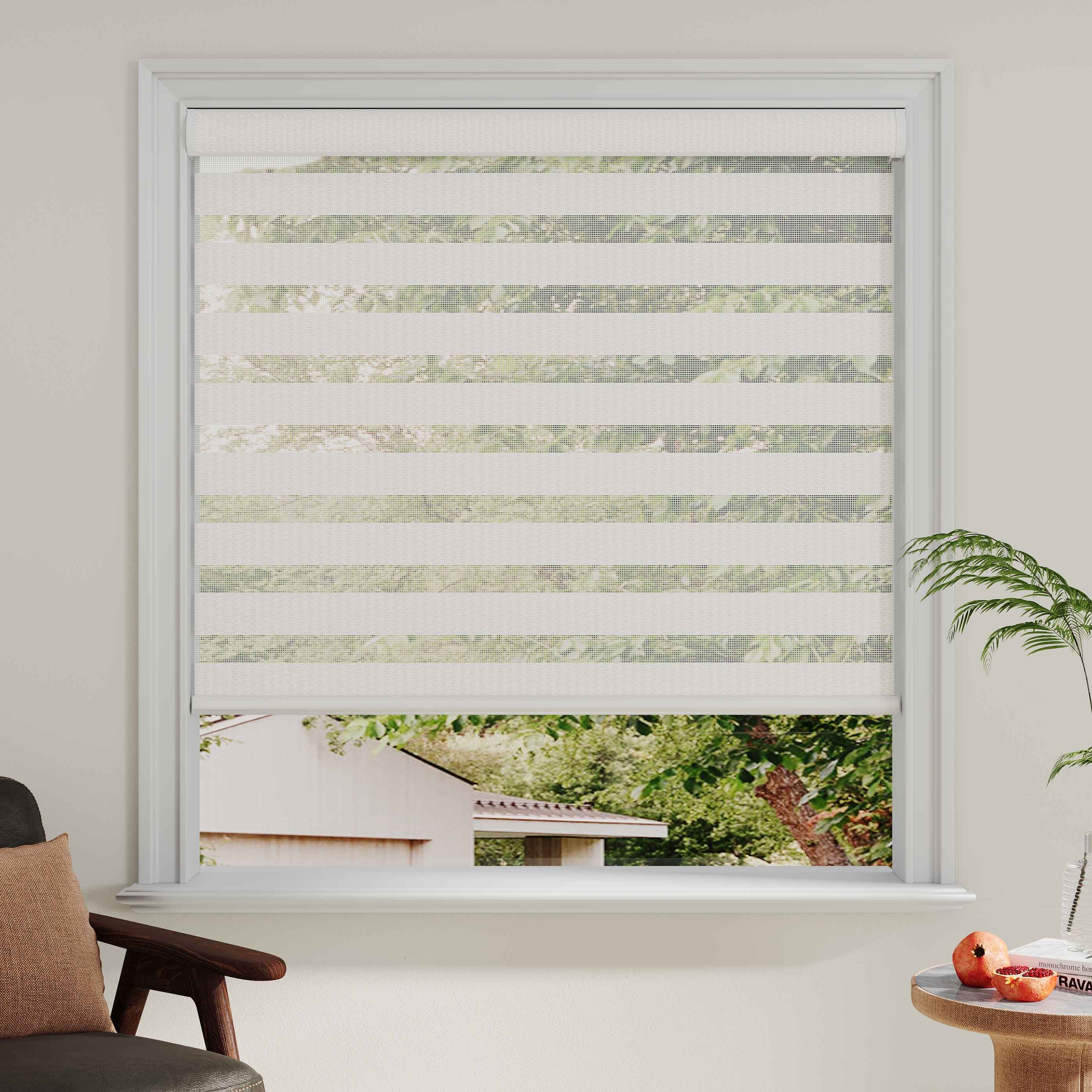 Waterproof PVC Zebra Shades