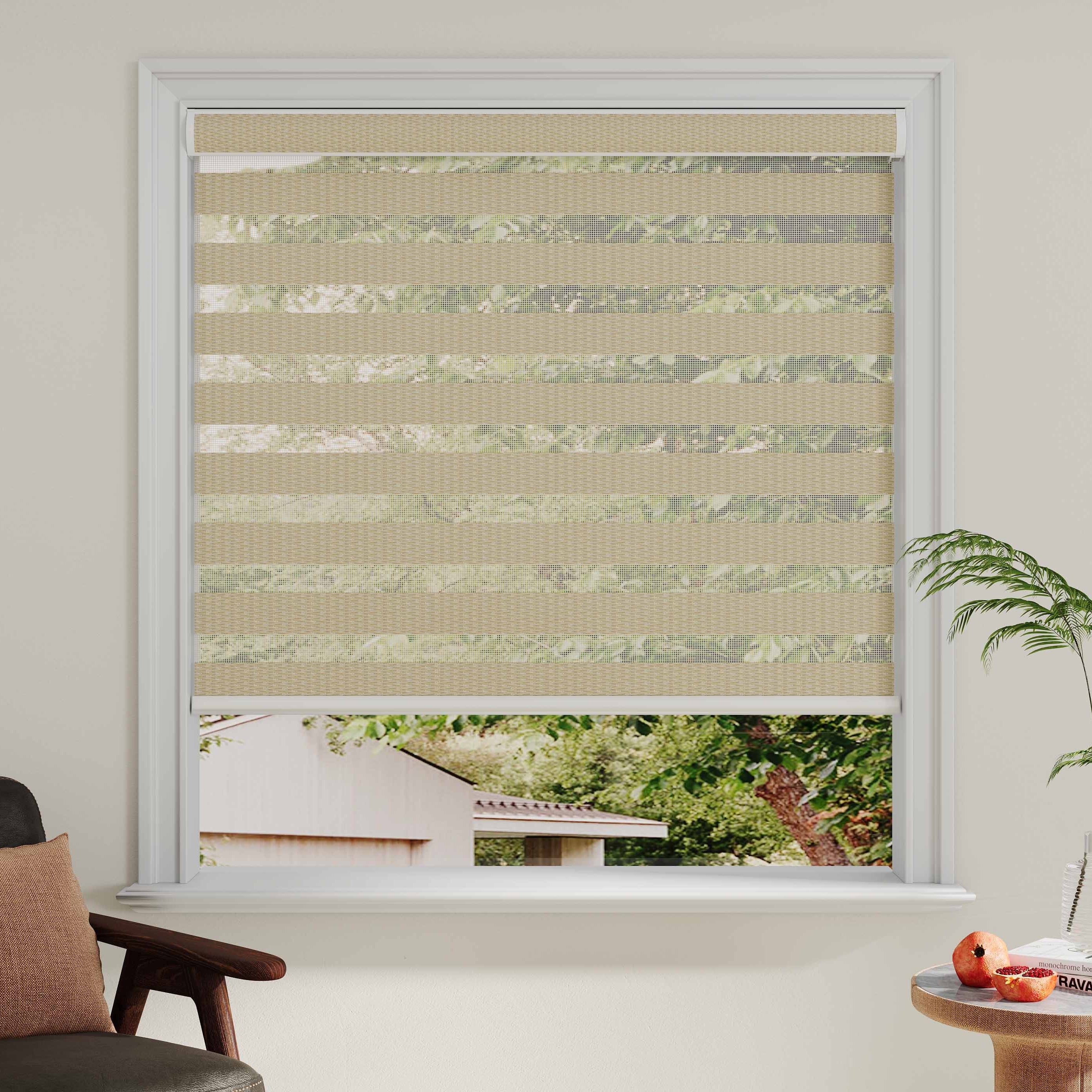 Waterproof PVC Zebra Shades