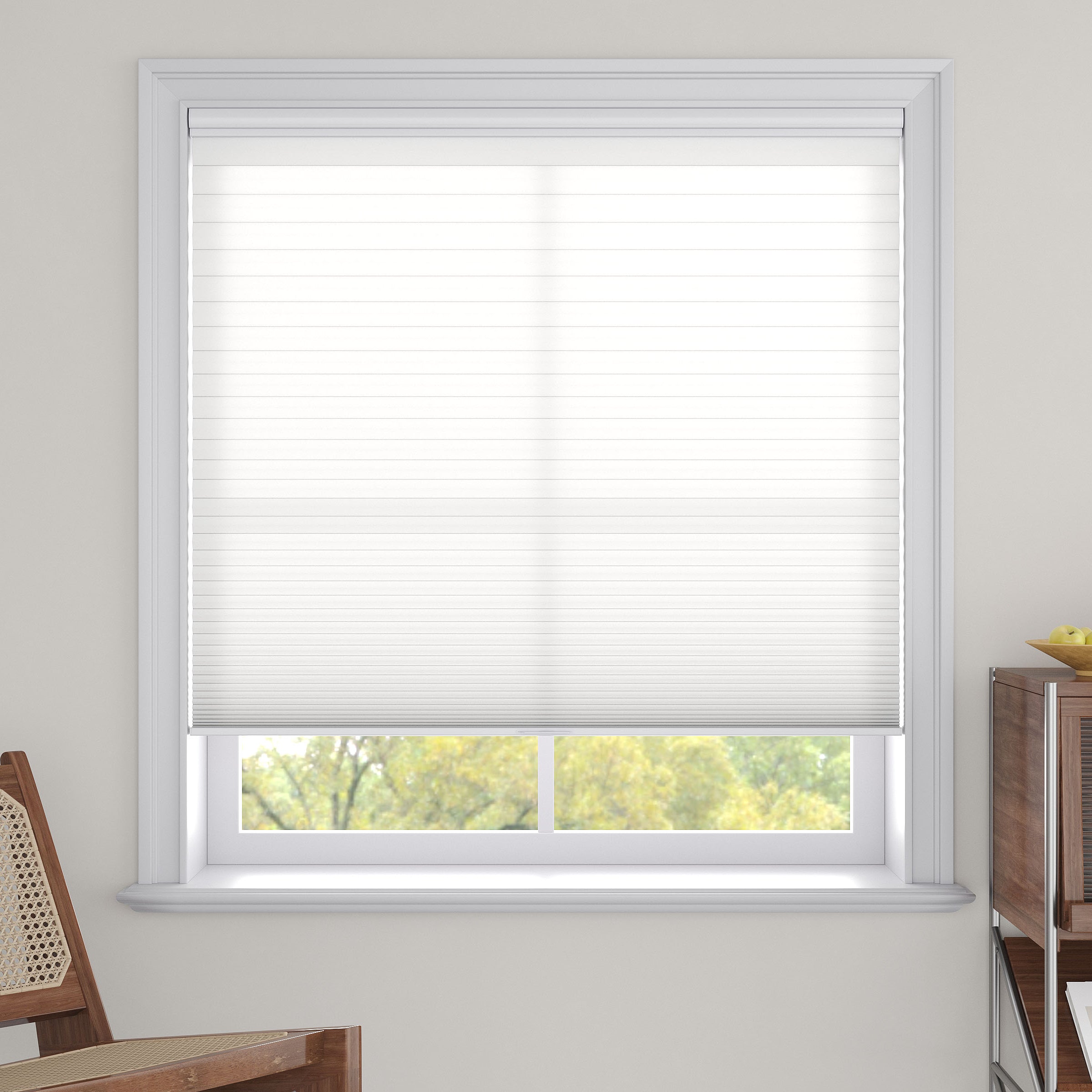 Cordless Light Filtering Cellular Shades