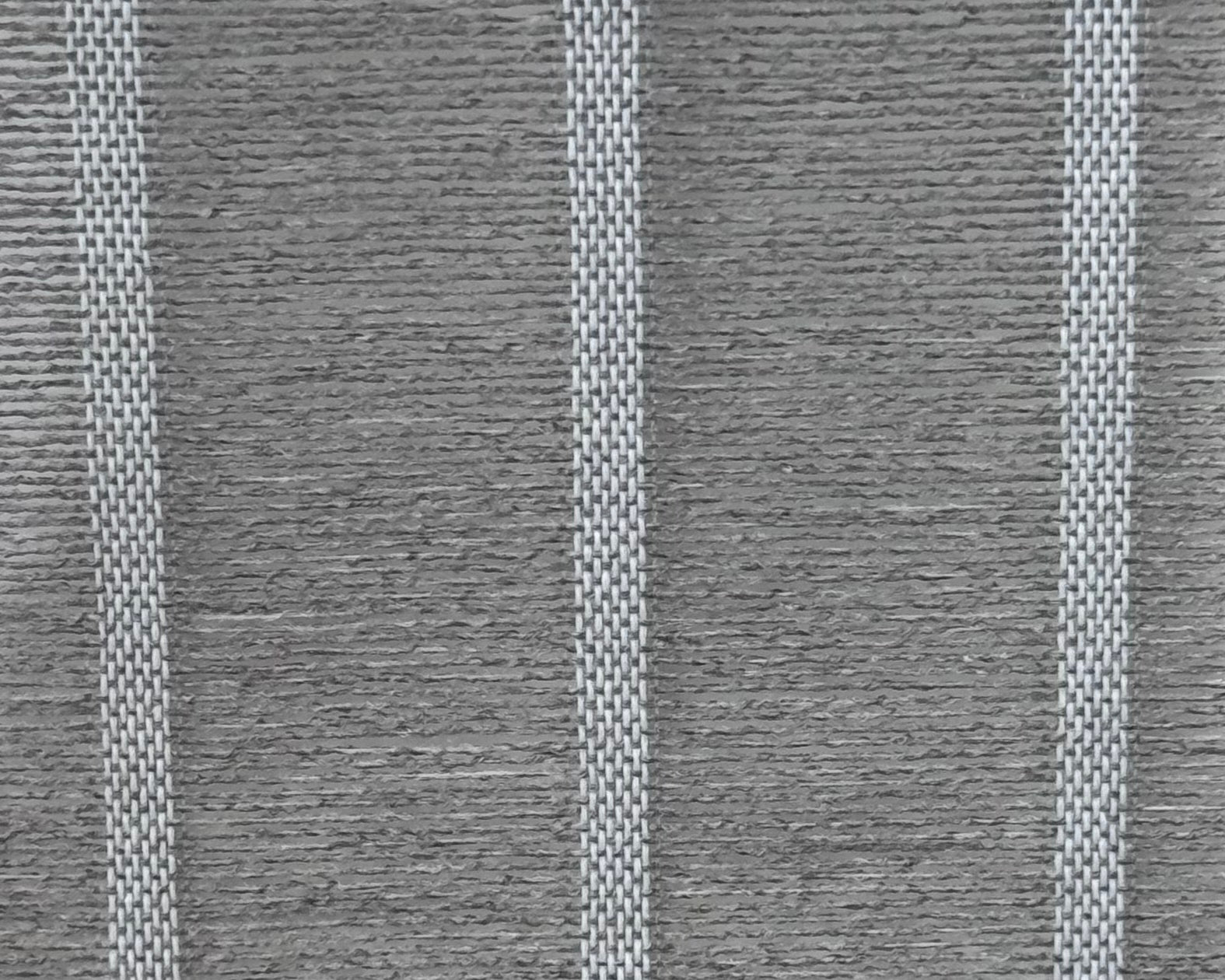 Contemporary window blinds with horizontal layered design