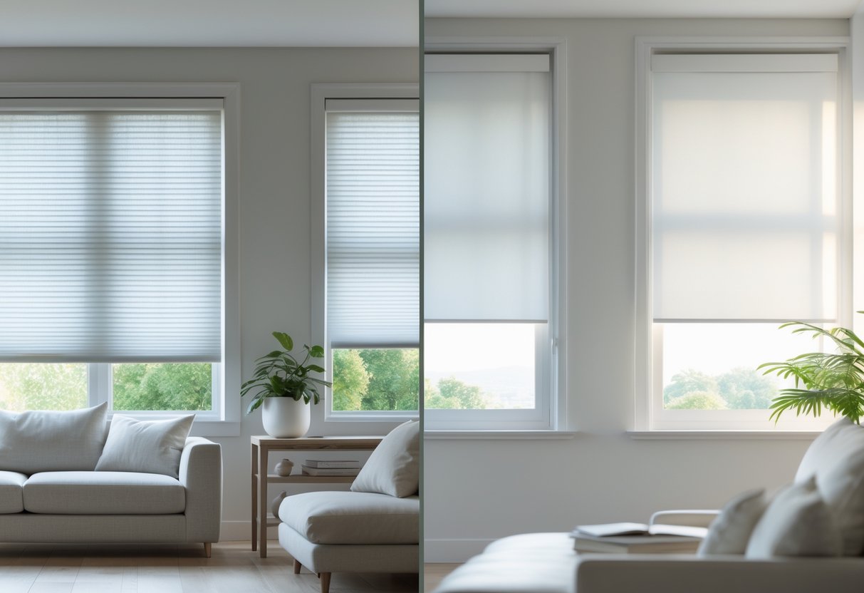 Cellular vs. Roller Shades: Which Structure Gives Better Insulation?