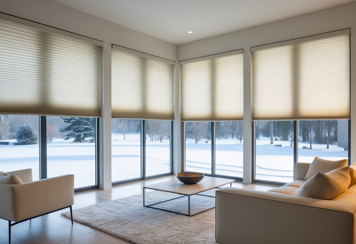 How Cellular Shades Trap Air and Cut Winter Heating Bills