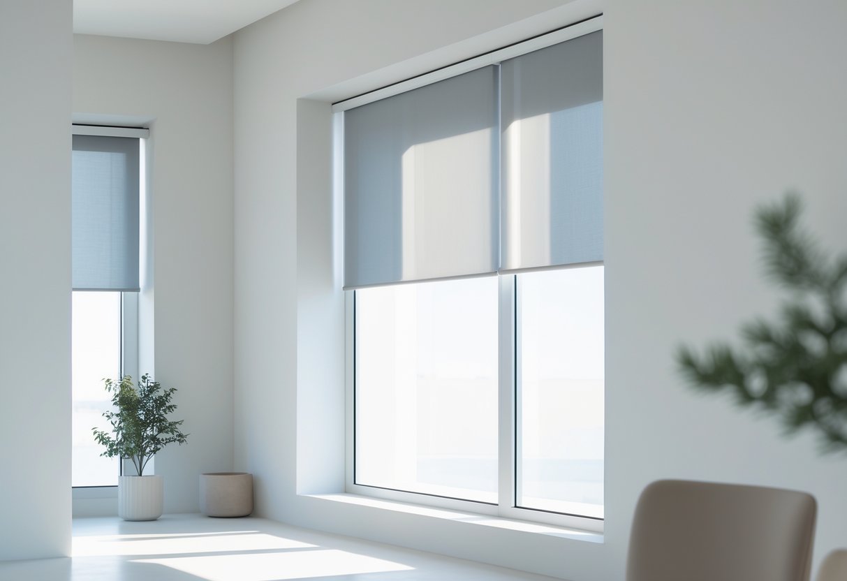Minimalist Window Design: Achieving Clean Lines with Low-Profile Roller Shades