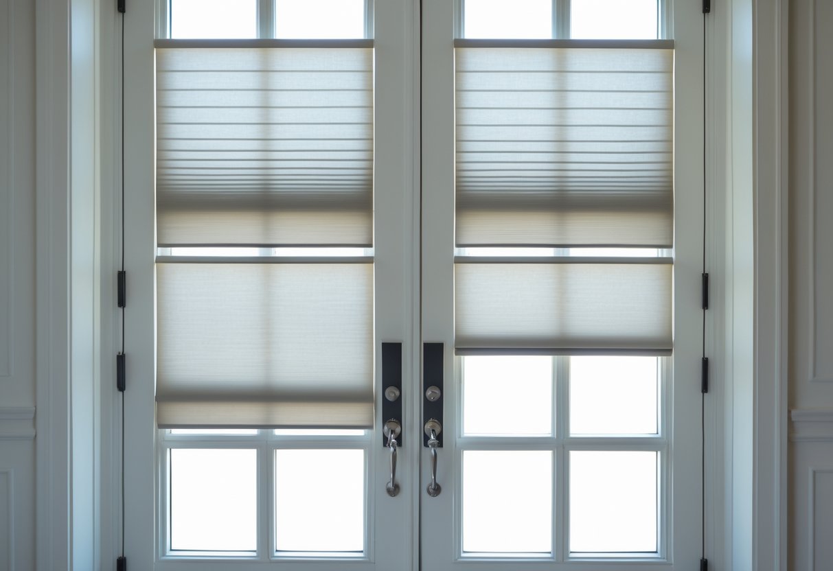 Custom Sizing Shades for French Doors Without Hitting the Handle