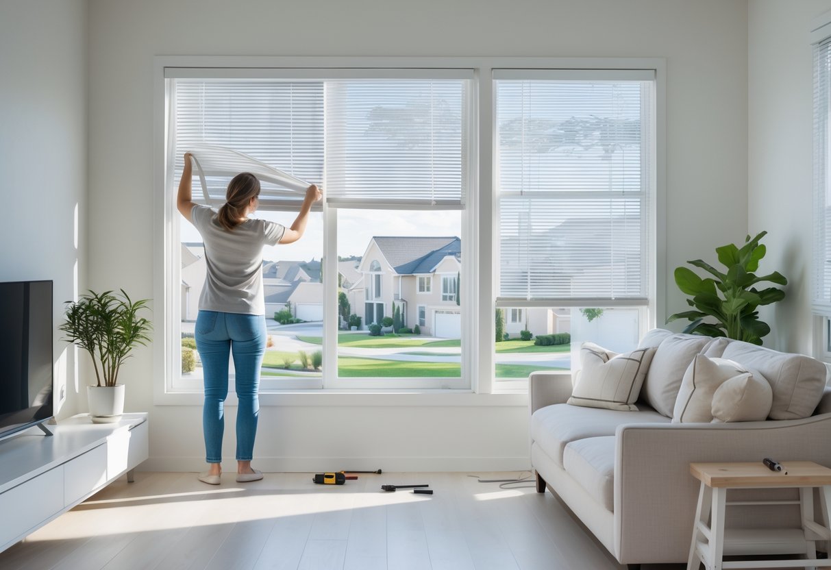 Safe Removal of Outdated Mini-Blinds Before Your New Shades Arrive