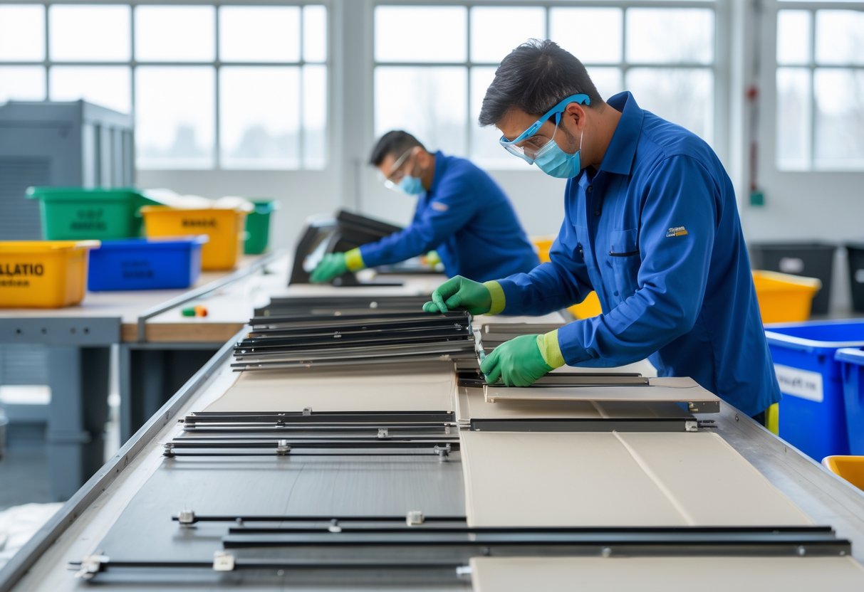 End-of-Life Recycling: Disassembling Shade Components Sustainably