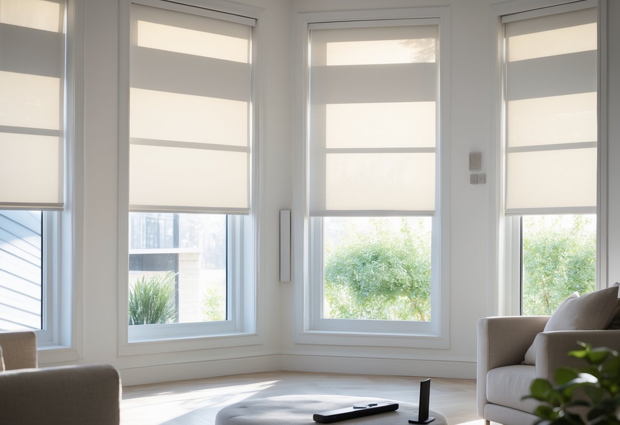 Roman Shades for Modern Farmhouse Style: Blending Rustic Warmth with Clean Lines