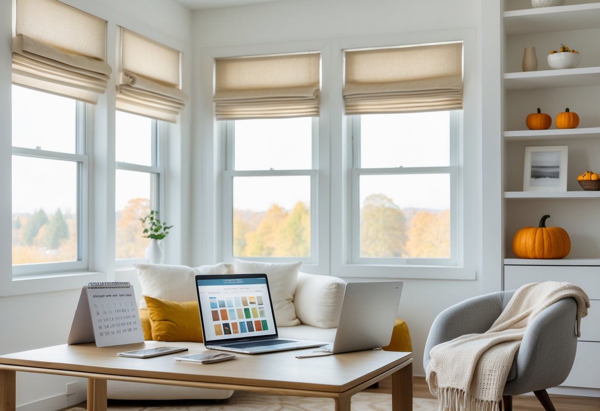 Roman Shades for Home Offices: Combining Professionalism, Comfort, and Focus