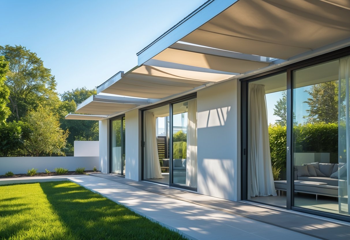 Passive Cooling Strategies: Shades + Cross-Ventilation in Summer