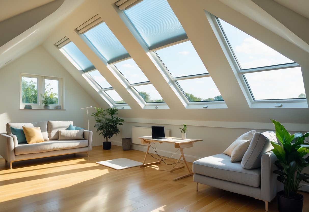 Attic Bonus Rooms: Cutting Radiant Heat With Reflective Roller Fabrics