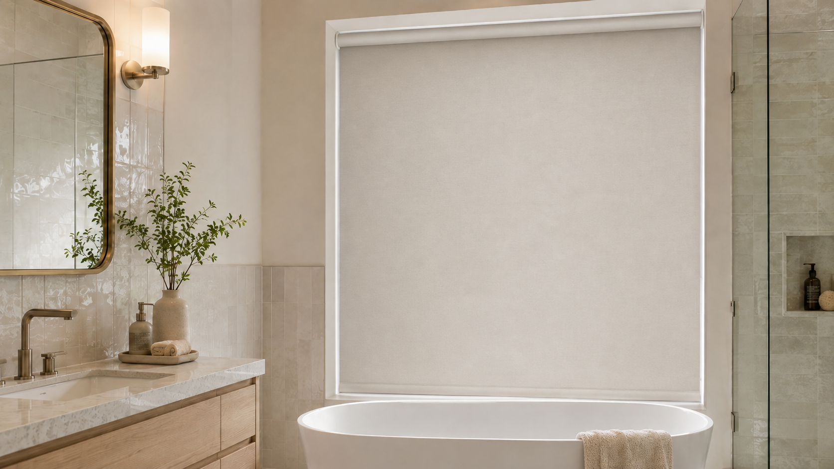 The Complete Buying Guide to Roller Shades for Bathrooms