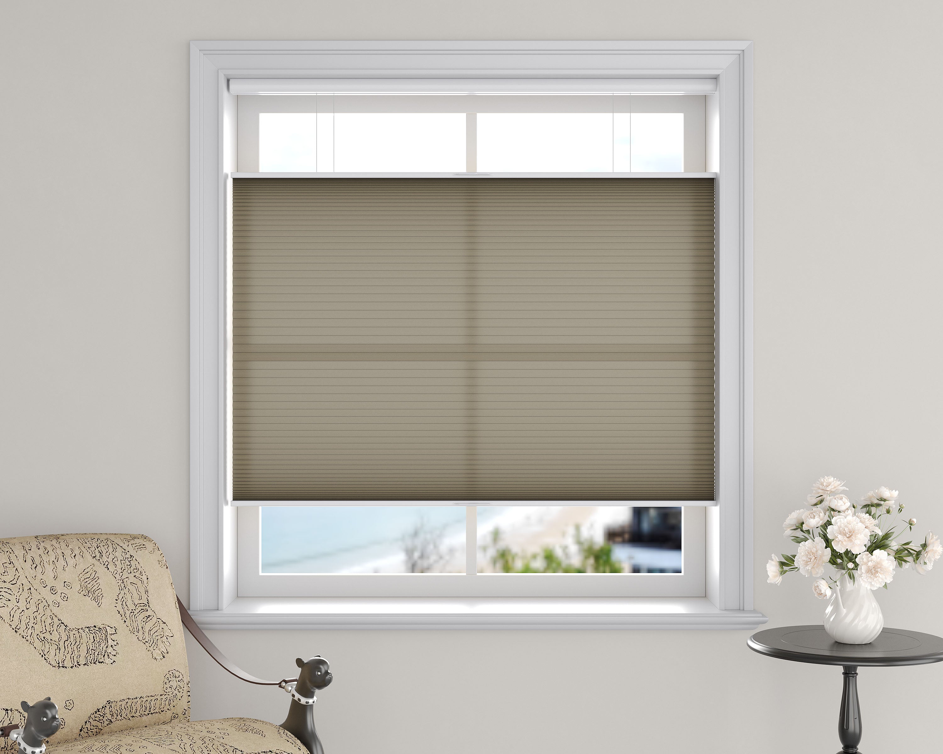 Light Filtering Top Down Bottom Up Cellular Shades