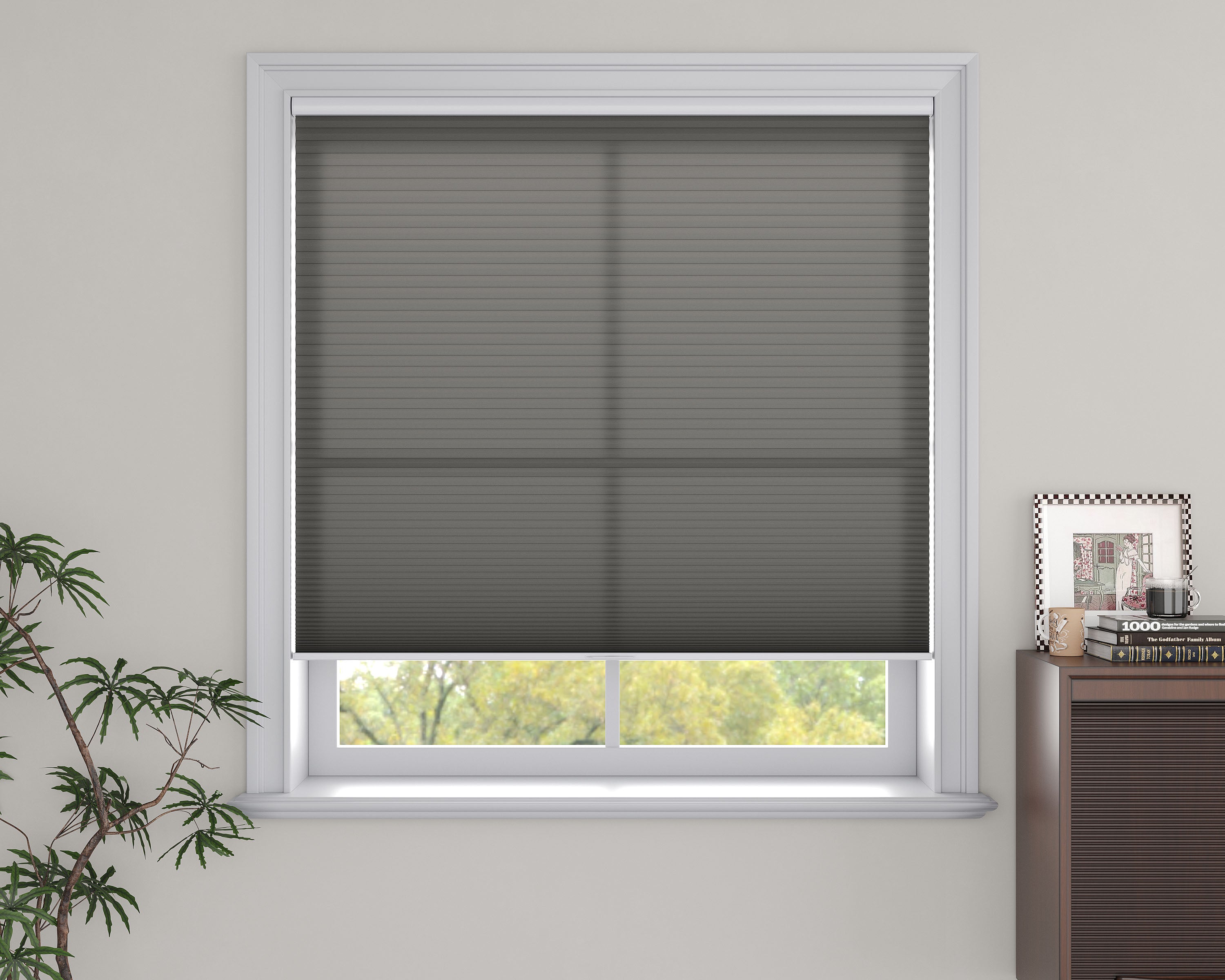 Cordless Light Filtering Cellular Shades