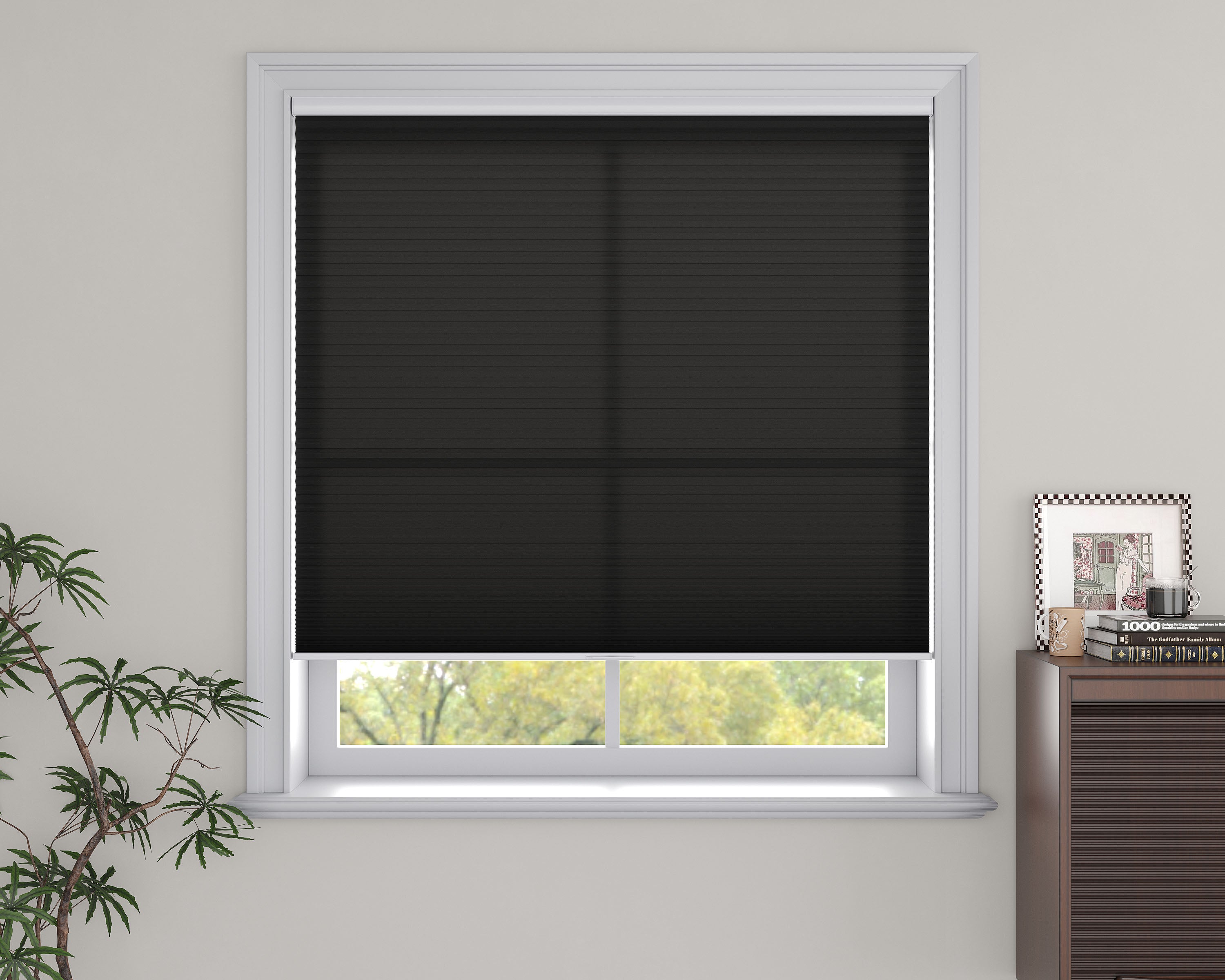 Cordless Light Filtering Cellular Shades