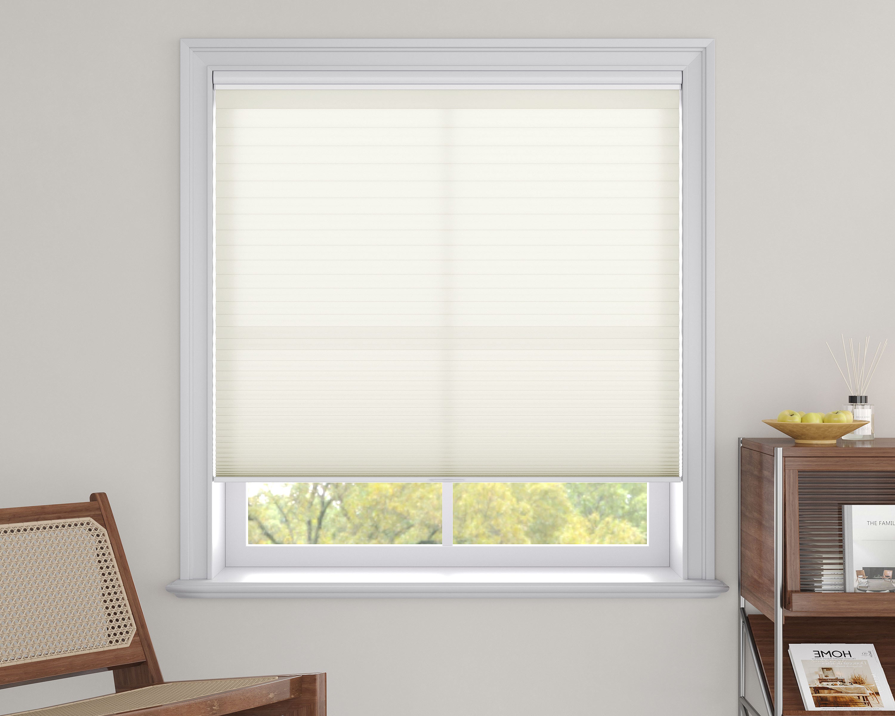 Cordless Light Filtering Cellular Shades