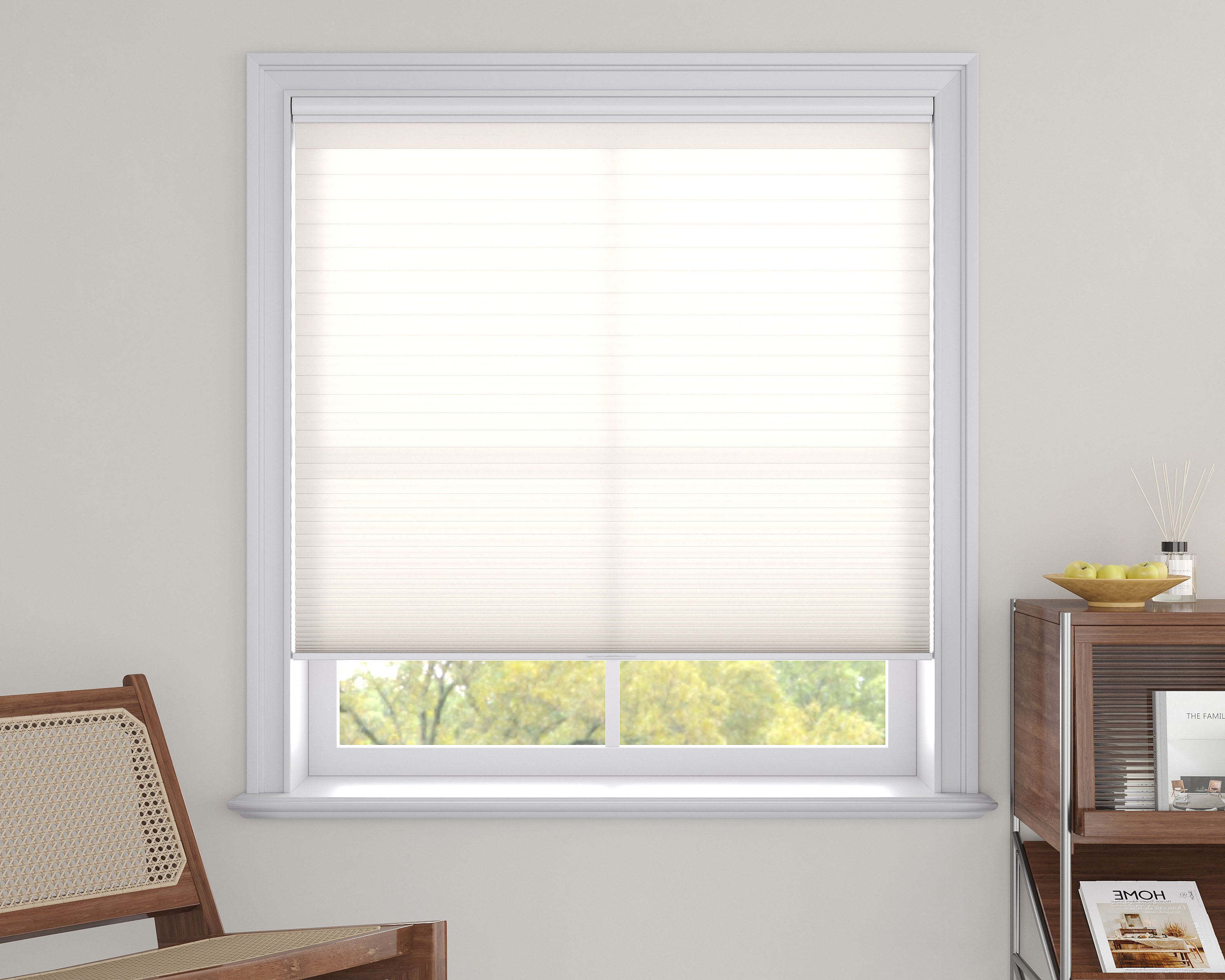 Cordless Light Filtering Cellular Shades