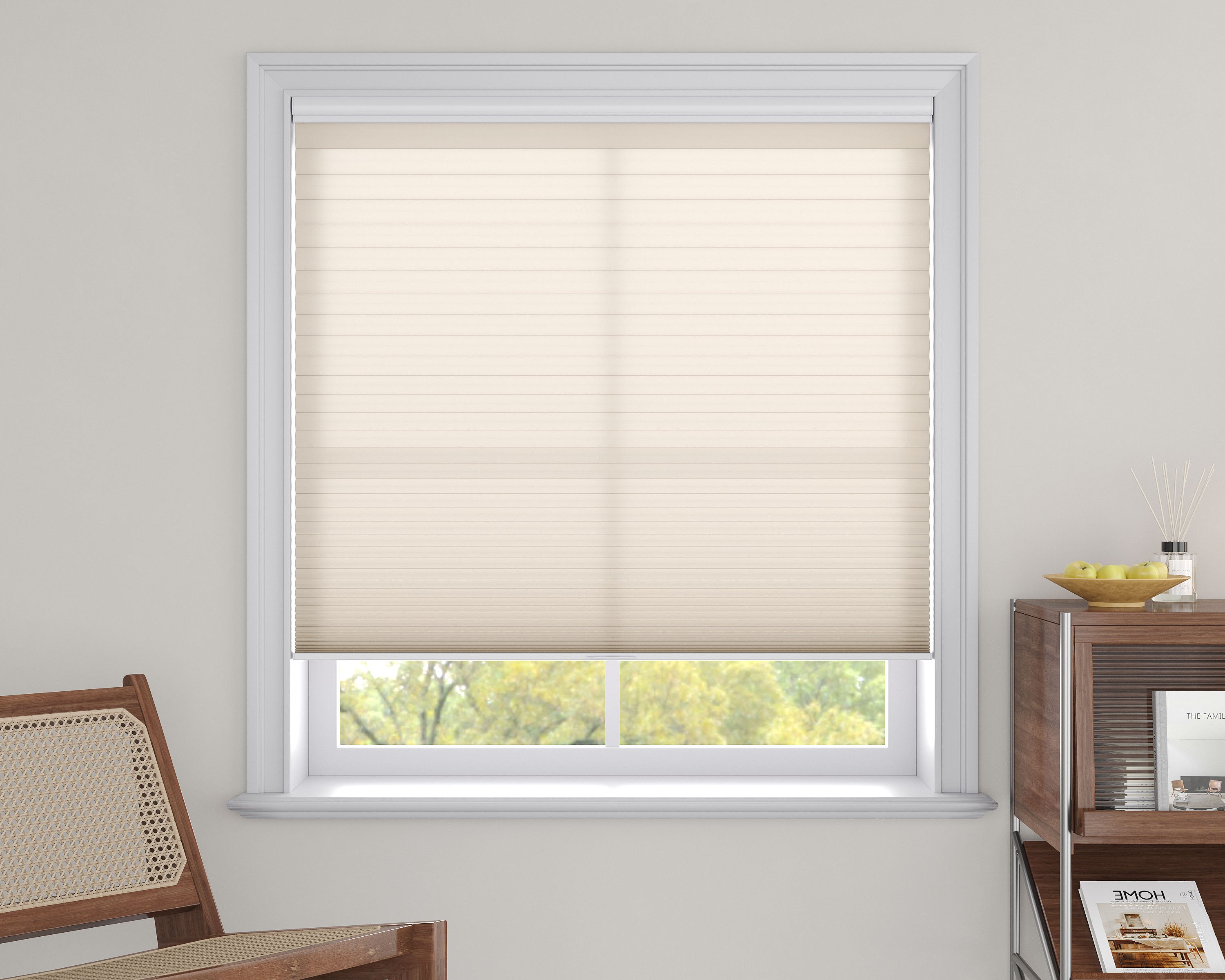 Cordless Light Filtering Cellular Shades