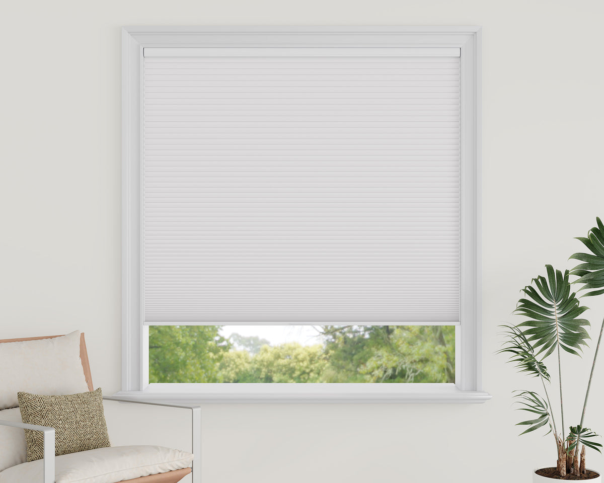 Motorized blackout cellular shades