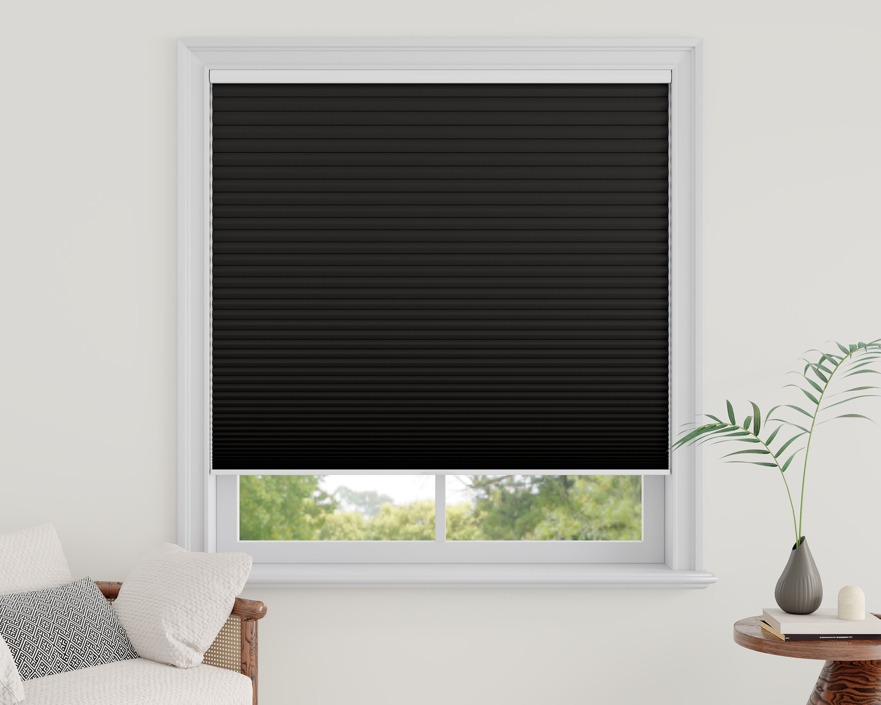 Cordless Blackout Cellular Shades