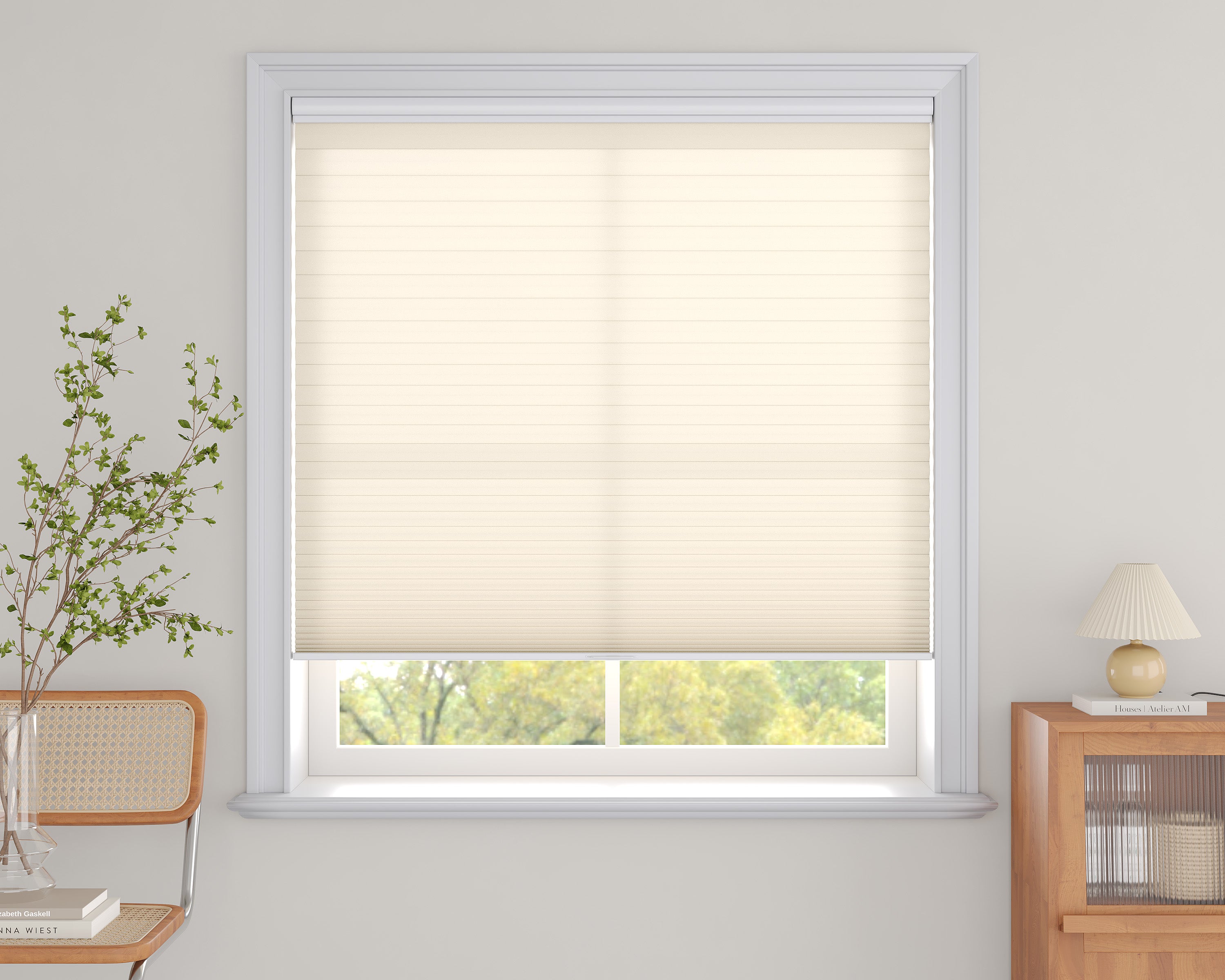 Cordless Light Filtering Cellular Shades